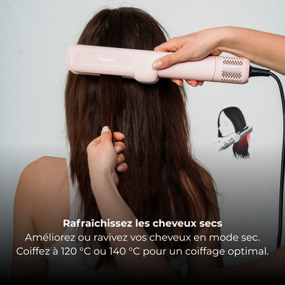 Lisseur séchant Airliss - 2 en 1 Rose Celesta®