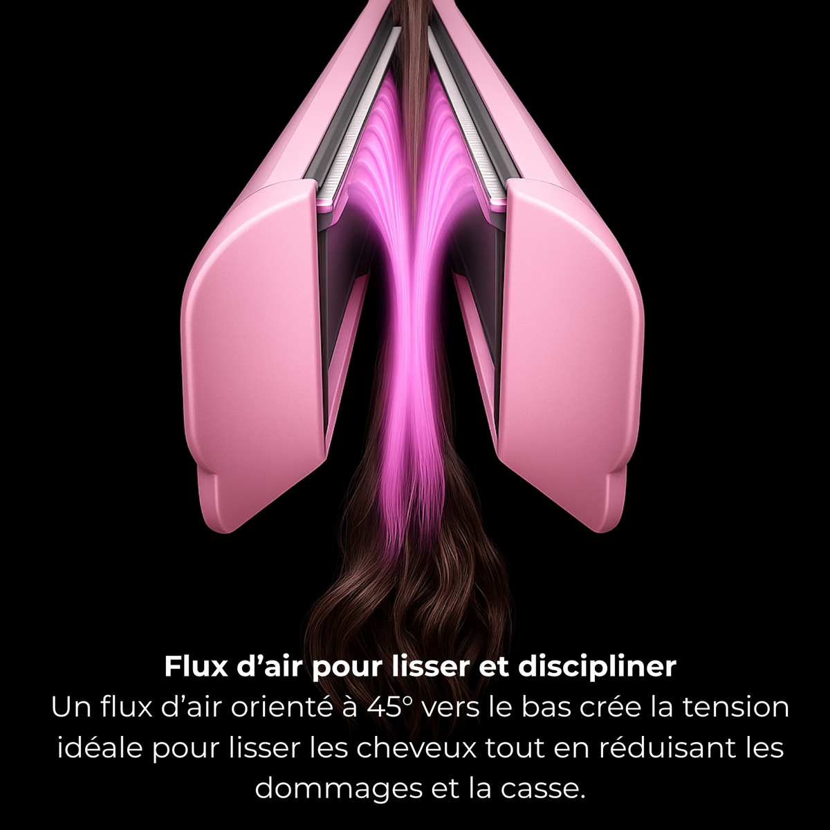 Lisseur séchant Airliss - 2 en 1 Rose Celesta®