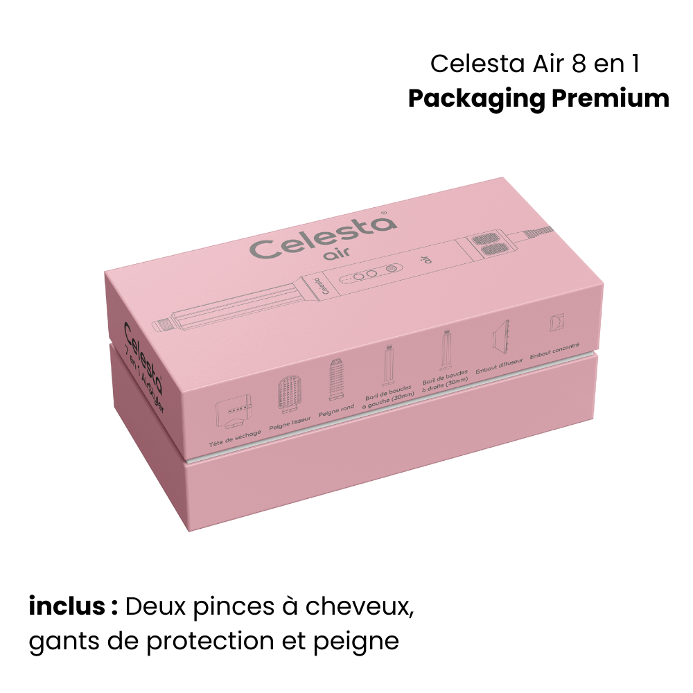 Celesta® Sèche-cheveux AirStyler - 8 en 1 - CELESTA